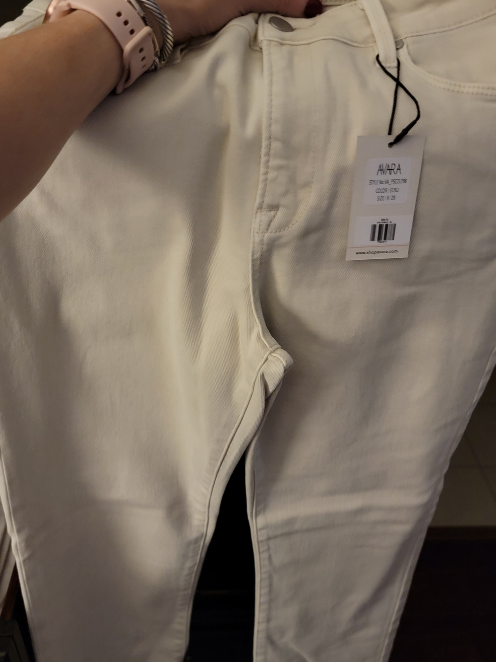 Cream NWT Women's Jeans
